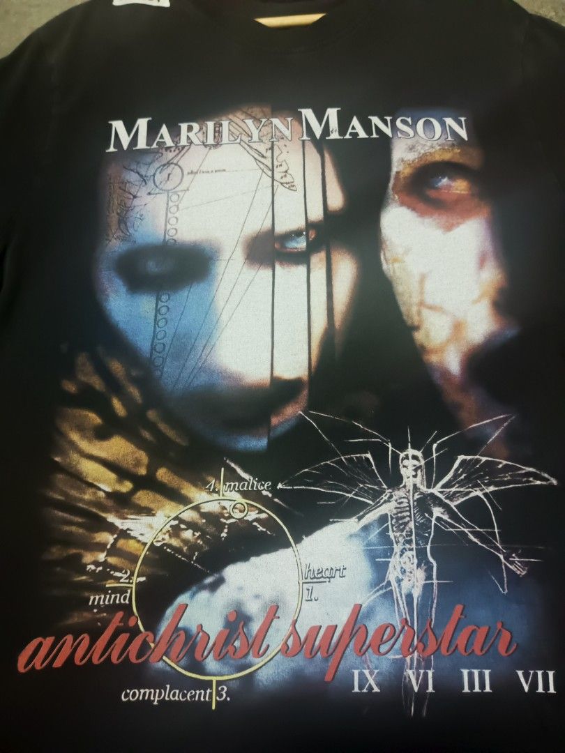 MARILYN MANSON (Category: Announcements) located in General Santos City (Dadiangas). Submitted by heneralsantosthrift (Listing ID 1468624808, Image 3). Description: Fs ❗ Marilyn Manson size L.