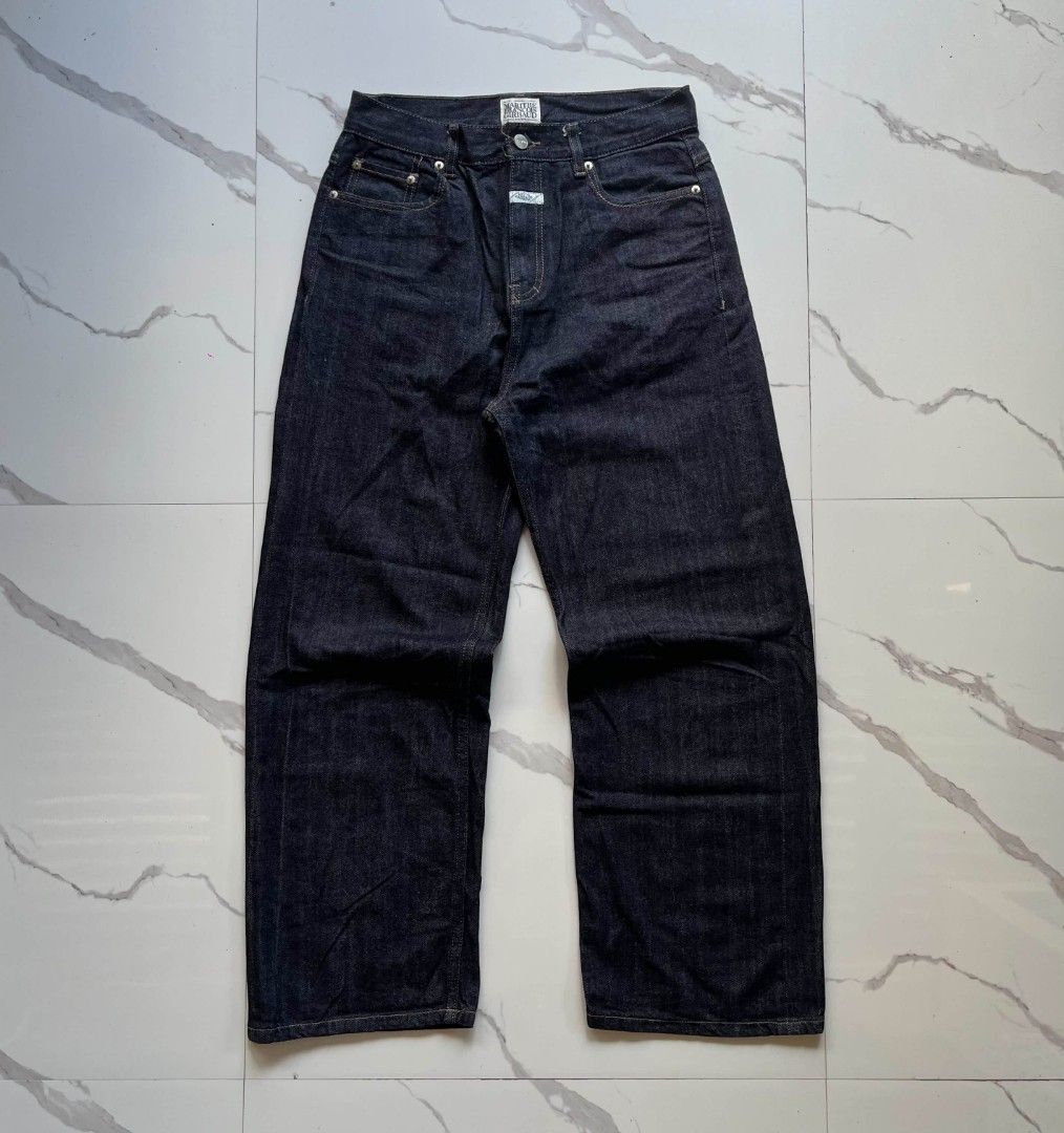 Marithe Francois Girbaud Selvedge Straight Cut Jeans (Category: Jeans) located in Lucena. Submitted by thrft-nd-sll (Listing ID 1468627093, Image 1). Description: Marithe Francois Girbaud Selvedge Straight Cut Jeans Size 30 On Tags Waistline -31 Length -40.1 Like New Condition Need Wash .