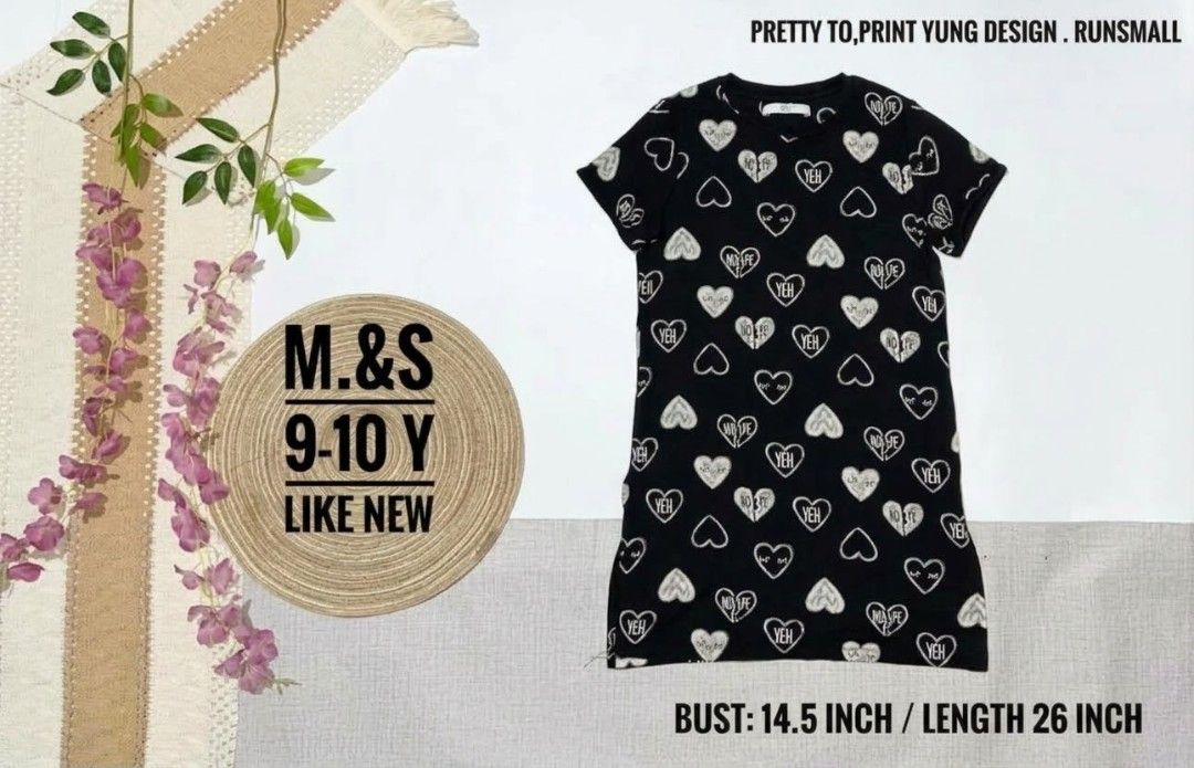 Mark & Spencer Dress (Category: Babies & Kids Fashion) located in Caloocan City. Submitted by bestdealsonline99 (Listing ID 1468618668, Image 1). Description: Details are on the picture. Slightly negotiable.