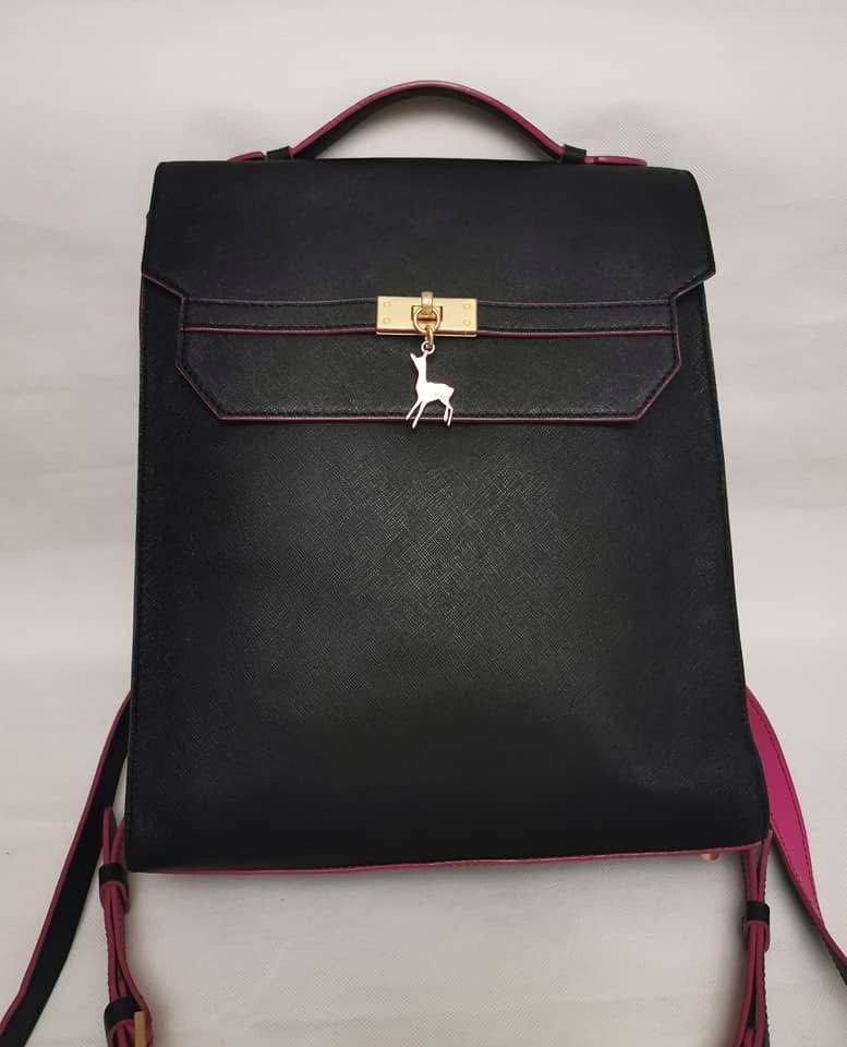 Martine Sitbon Leather Three Way Bag (Category: Cross-body Bags) located in Binan City. Submitted by myprelovedhaul (Listing ID 1468602022, Image 2). Description: Martine Sitbon Tree Way Bag LAST PRICE POSTED! FOR SURE BUYERS ONLY 📌Preloved, in very good condition 📌Backpack, handbag and sling bag in one 📌No flaws, no issues 📌Normal signs of use only 📌Saffiano leather .