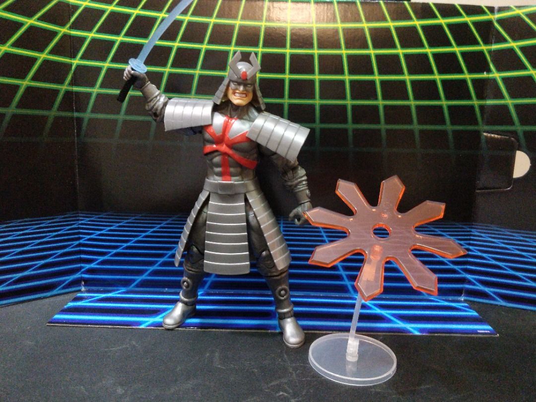 Marvel Legends Silver Samurai Action Figure With Accessories (Category: Figurines & Statues) located in Quezon City. Submitted by caduceus.dc (Listing ID 1468575291, Image 3). Description: Hasbro Marvel Legends Gamerverse Silver Samurai - ₱850 - Condition: Authentic Hasbro, excellent condition, perfect paint apps, no broken Joints, WYSIWYG - Note: Akuma Figure for scale only and is not included. No box. - Location: Batasan Hills, Commonwealth, QC