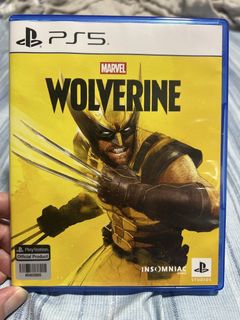 Marvel Wolverine PS5 Game Disc, Video Gaming, Video Games, PlayStation ...