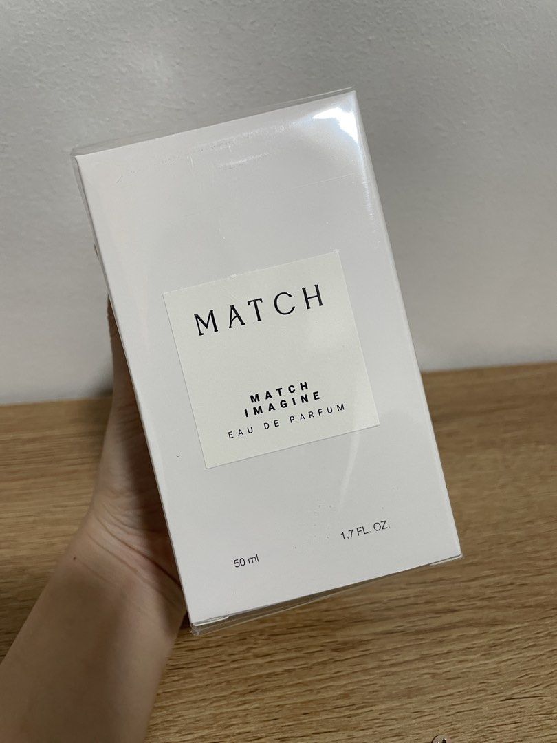 Match Imagine Eau De Parfum 50ml (Category: Fragrance & Deodorants) located in Paranaque City. Submitted by meow_1222 (Listing ID 1468512294, Image 2). Description: Match Imagine Eau De Parfum, 50 ml Brand new, sealed. Bought in Riyadh Sept 2026 Unisex and an affordable alternative to LV Imagination .