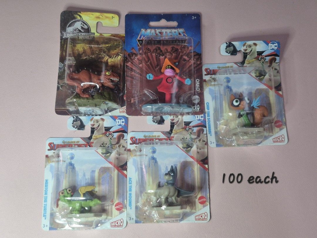 Mattel Micro Collection Figures (Category: Figurines & Statues) located in Alburquerque. Submitted by magicalbeauty0101 (Listing ID 1468515216, Image 1). Description: Condition: Brandnew sealed >>>100 each<<< What you see is what you get. Expect minimal flaws or scratches Please send a message for price inquiries or offers. Shipments will be booked after payment; your order will be sent out the following day. NO COD (Cash on Delivery) - Payment m