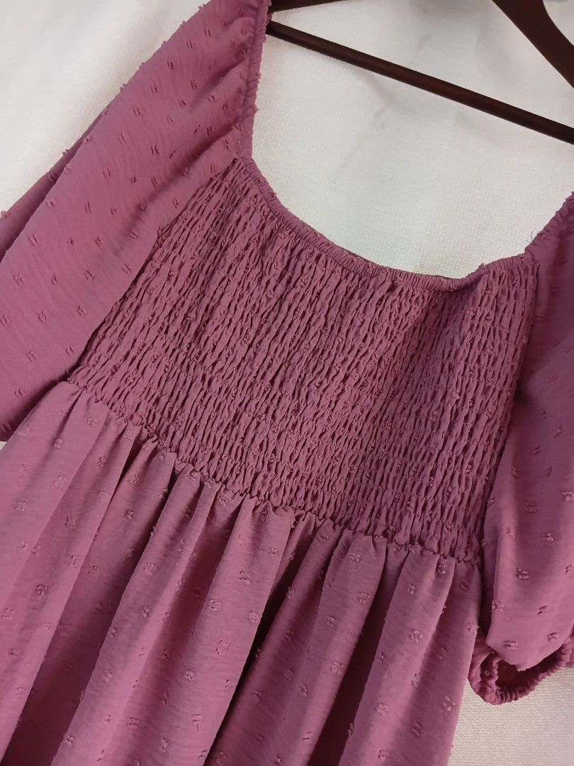 Mauve Pink Long Dress (Category: Dresses) located in Angeles City. Submitted by itsandspreloved (Listing ID 1468525877, Image 2). Description: size: L-XL (garterized) From US used once.