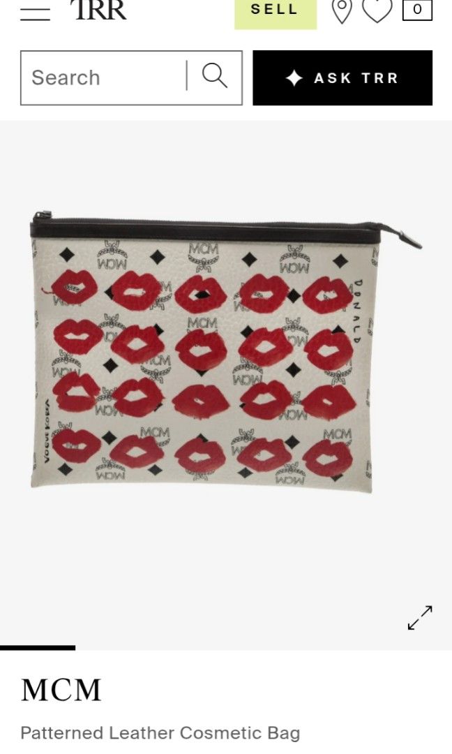 MCM Clutch Bag (Category: Luxury Bags & Wallets) located in Manila. Submitted by ronmarbeni45920 (Listing ID 1468527140, Image 2). Description: excellent no issue authentic -1200 Freeshipping.