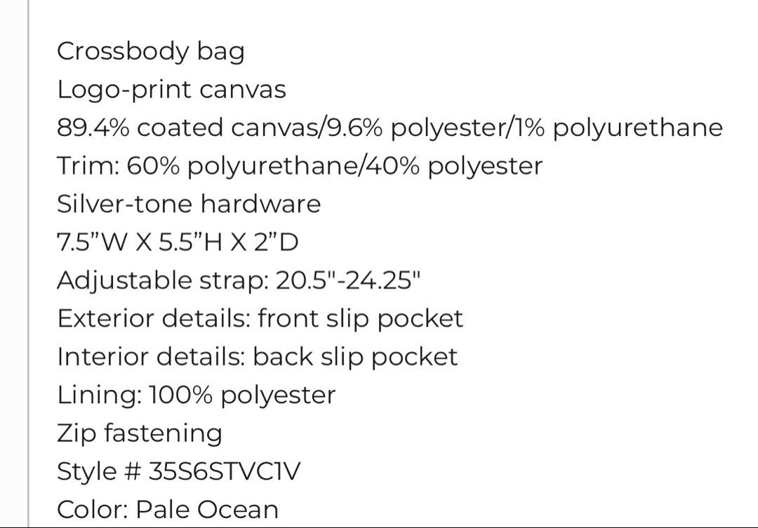 MICHAELKORS (Category: Cross-body Bags) located in General Trias. Submitted by trendz_fazhion (Listing ID 1468282255, Image 3). Description: new original usa bought small crossbody powder blue colo see description scroll photos nlng po mine niw pay now ship bukas via j & t for SEEIOUS AND AURE BUYER ONLY no cod.