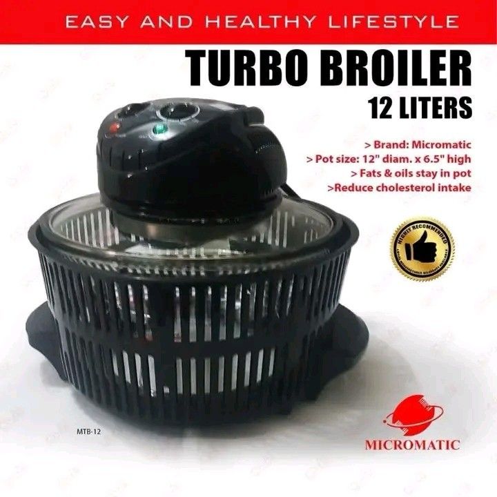 micromatic brand turbo (Category: Other Kitchen Appliances) located in Manila. Submitted by vanstar_c4c231 (Listing ID 1468564851, Image 1). Description: New Arrival !!! micromatic brand turbo COD VIA LALAMOVE may shipping fee.