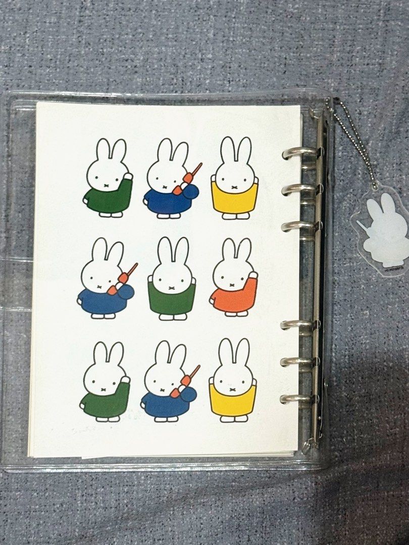 Miffy Notebook Diary Planner Line Friends (Category: Stationery & School Supplies) located in Cebu City. Submitted by angelbuyz (Listing ID 1468560853, Image 2). Description: - brand new (never been used) - bought from line store korea - comes with acrylic charm and 3 sticker sheets - last price posted NO HAGGLING PLS rfs: need to declutter since im moving asap mop: gcash/maribank mod: jnt loc: cebu .