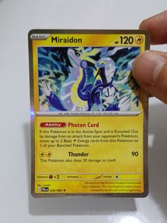 Miraidon 28/84 Rare, Toys & Collectibles, Trading Cards, Raw Singles on ...