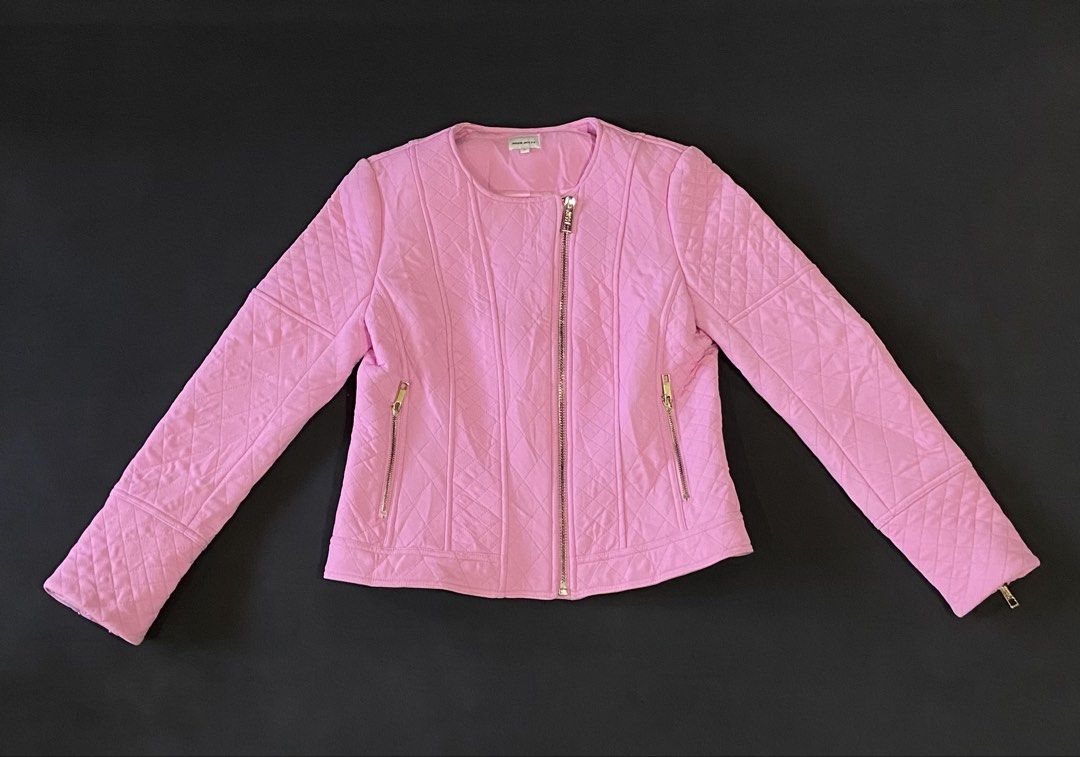 Miss Sixty Quilted Moto Jacket (Category: Coats, Jackets and Outerwear) located in Davao. Submitted by marc00. (Listing ID 1468537832, Image 1). Description: 17.5x21.5 Excellent Condition .
