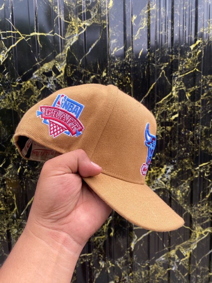 Mitchell And Ness X Chicago Bulls Fitted Hat (Category: Caps & Hats) located in Zamboanga. Submitted by thriftbyeems (Listing ID 1468573437, Image 2). Description: Anyone interested? authentic size 7 3/4.