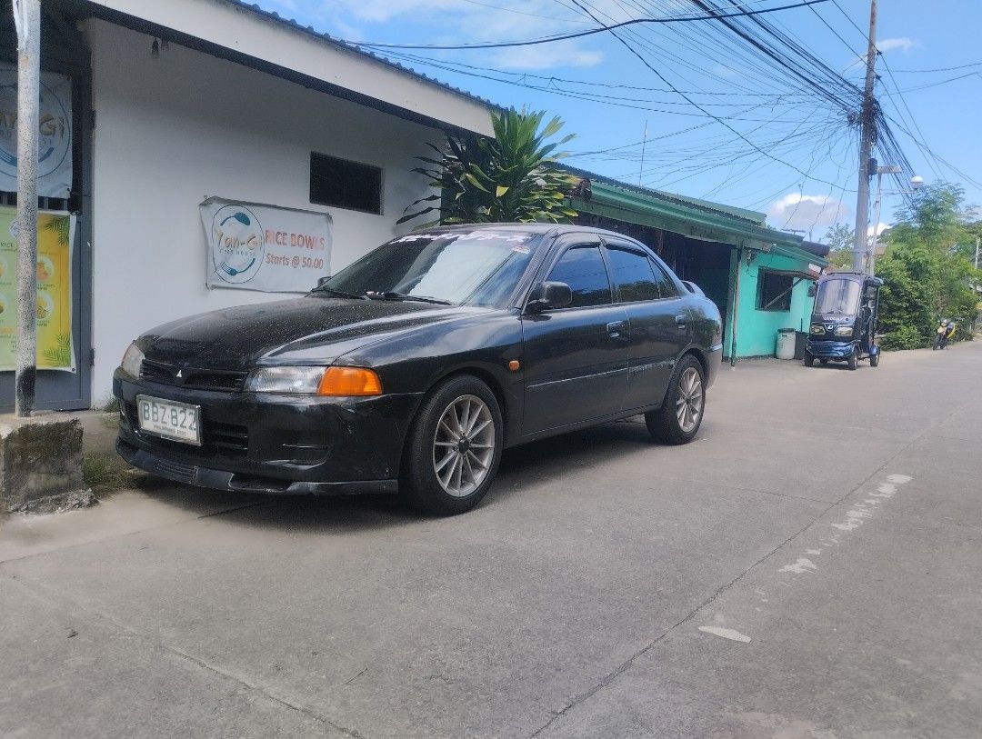 Mitsubishi Lancer 1.6 MR (M) (Category: Used Cars) located in Caloocan City. Submitted by happystorm_00a0e4 (Listing ID 1468522043, Image 2). Description: LOCATION CENTRO LALLO CAGAYAN VALEY 3509 selling my proj. car.. LOCP member lancer owners club philippines hnd na nagagamit, healthy engine, nagtutubig tambutos sa cold start, malakas engine 1.6 manual 4g92 efi engine mitsubishi lancer pizza (mirage) iba ang pwetan kumpara sa pizza at itlog com