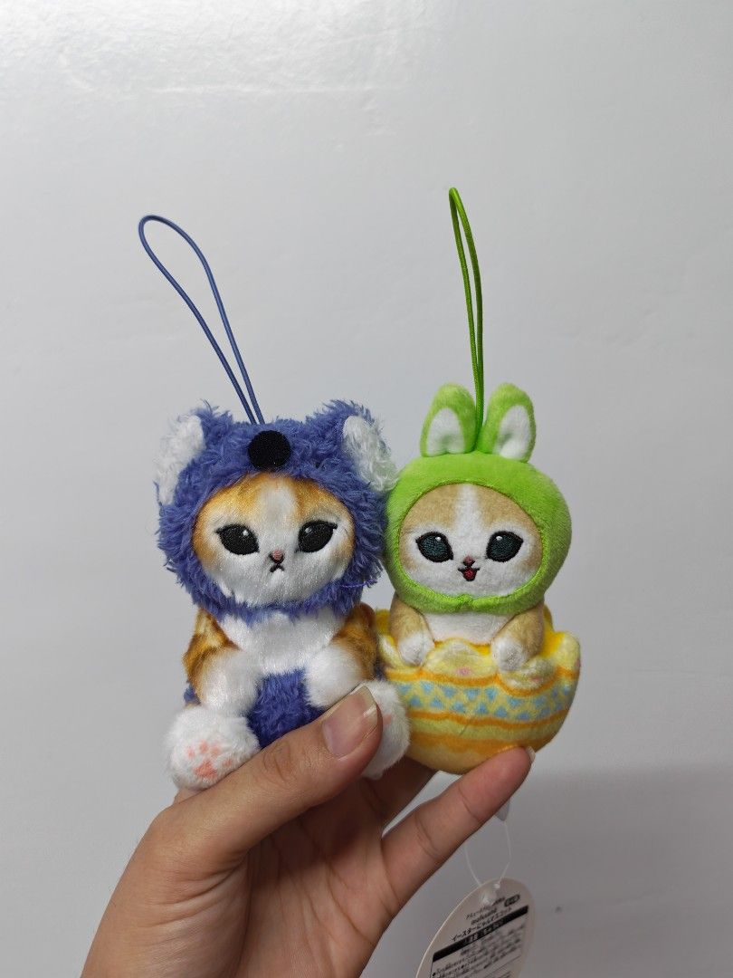MOFUSAND PLUSH KEY CHAIN SET (Category: Plushies & Soft Toys) located in Caloocan City. Submitted by jowanas (Listing ID 1468504521, Image 1). Description: SOLD AS SET 1 WITH TAG 1 NO TAG BOTH NEW, AUTHENTIC DM to CLAIM ✨.