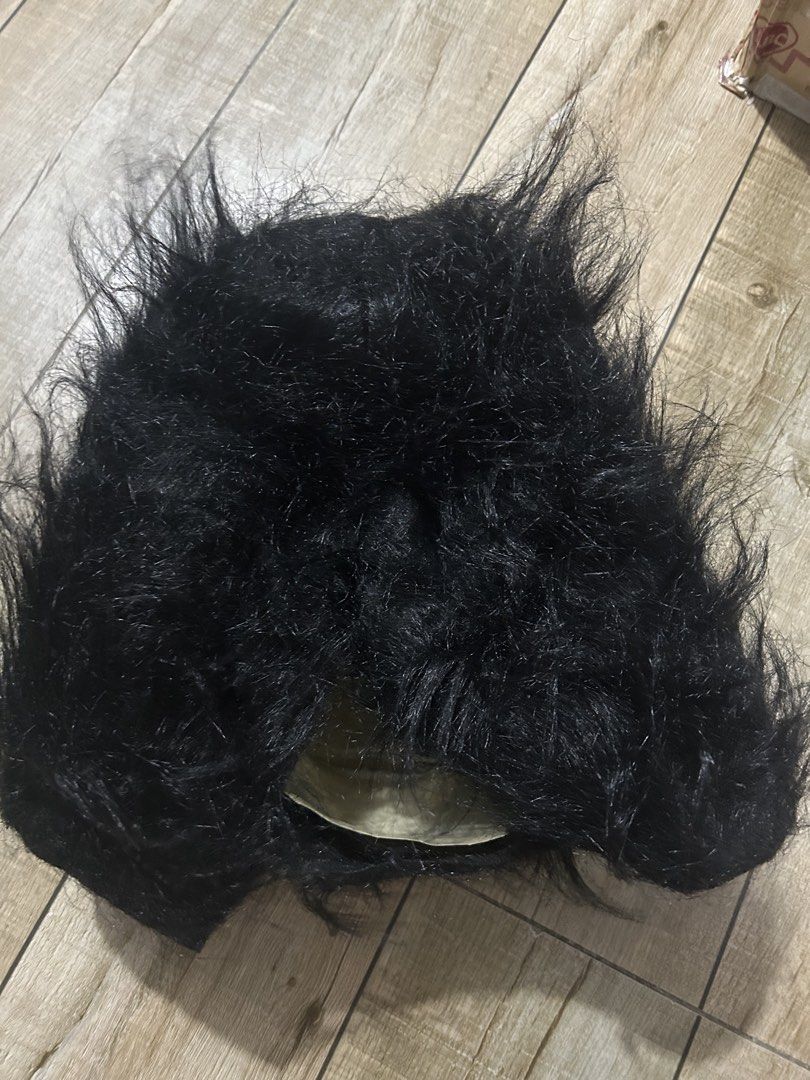 Monkey Chimp Gorilla Mask Costume Full Head Hair (Category: Coats, Jackets and Outerwear) located in Paranaque City. Submitted by zac.sei (Listing ID 1468583391, Image 2). Description: - Realistic ape mask with detailed sculpted face and skin texture - Thick black faux fur covering the back and sides - Built-in eye cutouts for clear visibility - Foam padding on the forehead for comfortable wear - Perfect for costume parties, Halloween, and events