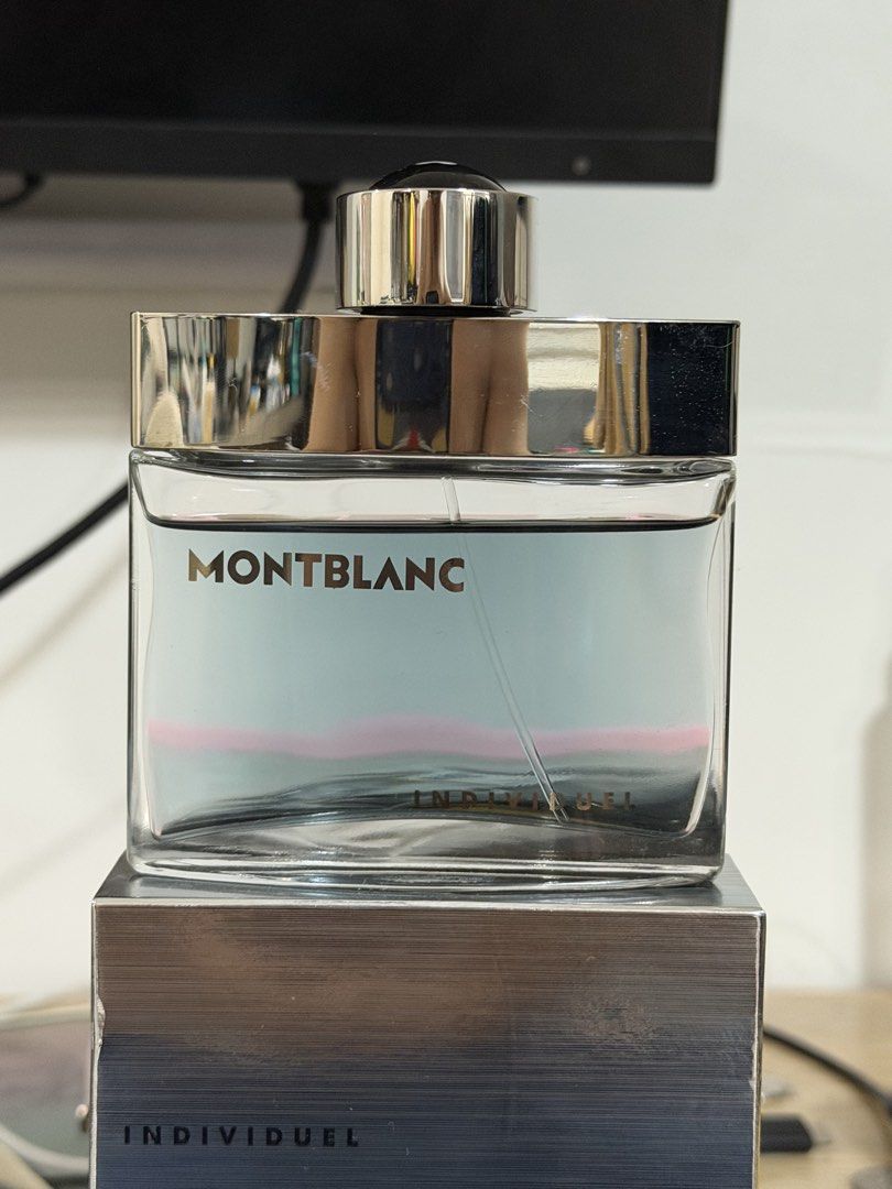 Montblanc Individuel 50ml (Category: Fragrance & Deodorants) located in Pasig City. Submitted by thewatchkidph (Listing ID 1468622011, Image 1). Description: 80-85% juice level Original.