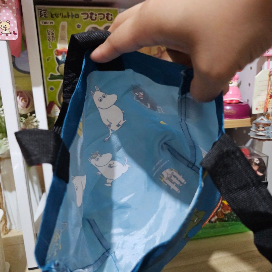 Moomin × Zoetis Collaboration Blue Mini Tote Bag (Category: Tote Bags) located in Manila. Submitted by lovelylovesjapan (Listing ID 1468508439, Image 2). Description: 🌸The item is on-hand and authentic from Japan 🌸Mode of Payment (MOP): GCASH/Bank Transfer 🌸Mode of Delivery (MOD): J&T or Lalamove (Shipping every Saturdays and Sundays) Notes: 🩷Breakable items are packed with care and caution. Seller will not be held liable for any damages incu