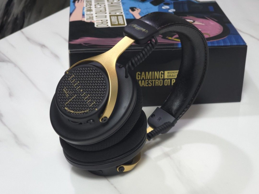 Moondrop GM-01 Pro (Category: Headphones & Headsets) located in Santa Cruz. Submitted by altaireaquila (Listing ID 1468625965, Image 3). Description: I got this headset in October 2026, and they have about 2 hours of usage. While it's a good-sounding pair of headphones (especially after EQ), they don't fit my head as well as my other pairs. Also, all of the accessories are complete. Location: Santa Cruz, Laguna Mode of Payment: GCash For shipping