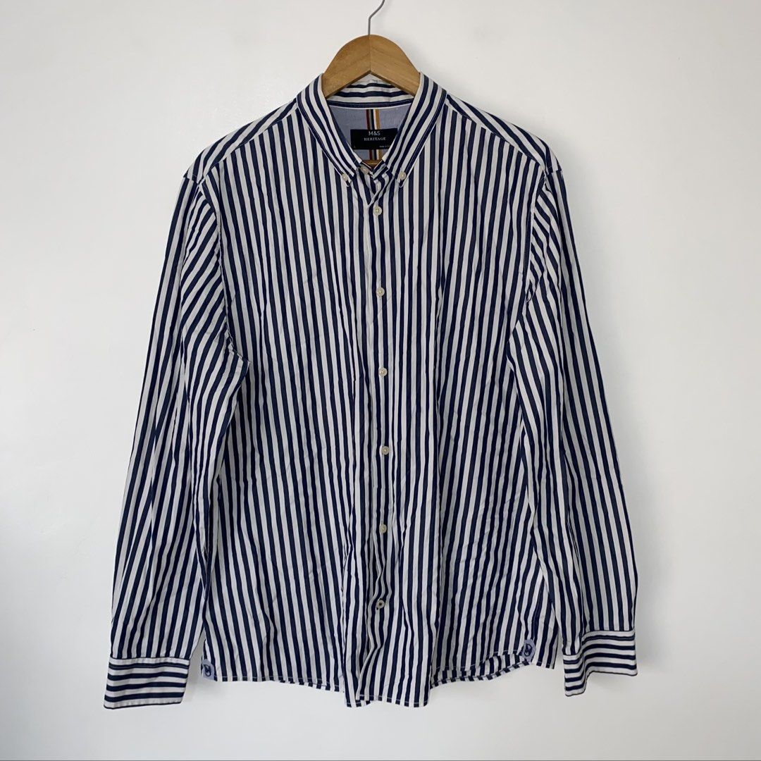 M&S cotton long sleeve top (Category: Formal Shirts) located in San Jose del Monte. Submitted by mamiracky (Listing ID 1468587311, Image 1). Description: .