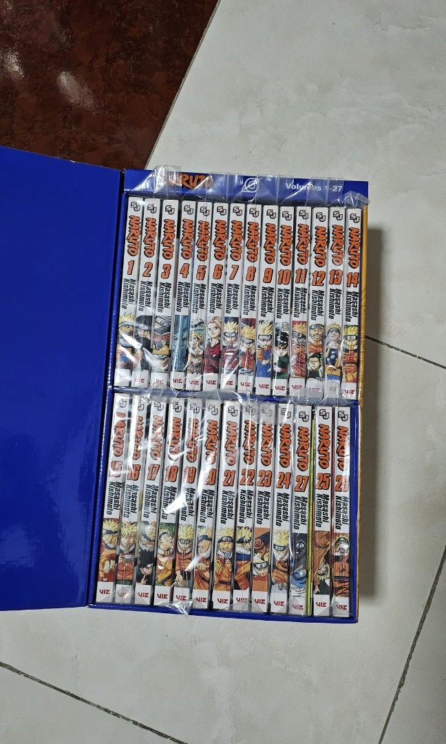 Naruto Volume 1-72 Complete Manga (Viz Media) (Category: Comics & Manga) located in Caloocan City. Submitted by admirals0405store (Listing ID 1468544949, Image 2). Description: Naruto Volume 1-72 Complete Manga (Viz Media) Price: 24,000php 《SOLD AS SET ONLY》 Volumes: 1-72 Complete Publisher: Viz Media Please Read before messaging: On-hand Item, We do accept installment payments (payable at least 3-4 months). 30% downpayment is needed to before in
