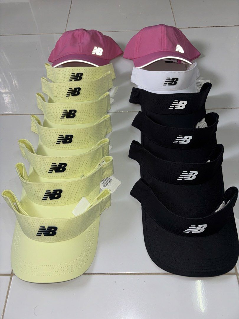 New balance visor cap (Category: Caps & Hats) located in Manila. Submitted by Caps4everyone (Listing ID 1468617148, Image 1). Description: For sale only Price range 850 pink 900 visor Location: caloocan Shipping: lbc and lalamove Pm for sure buyer only .