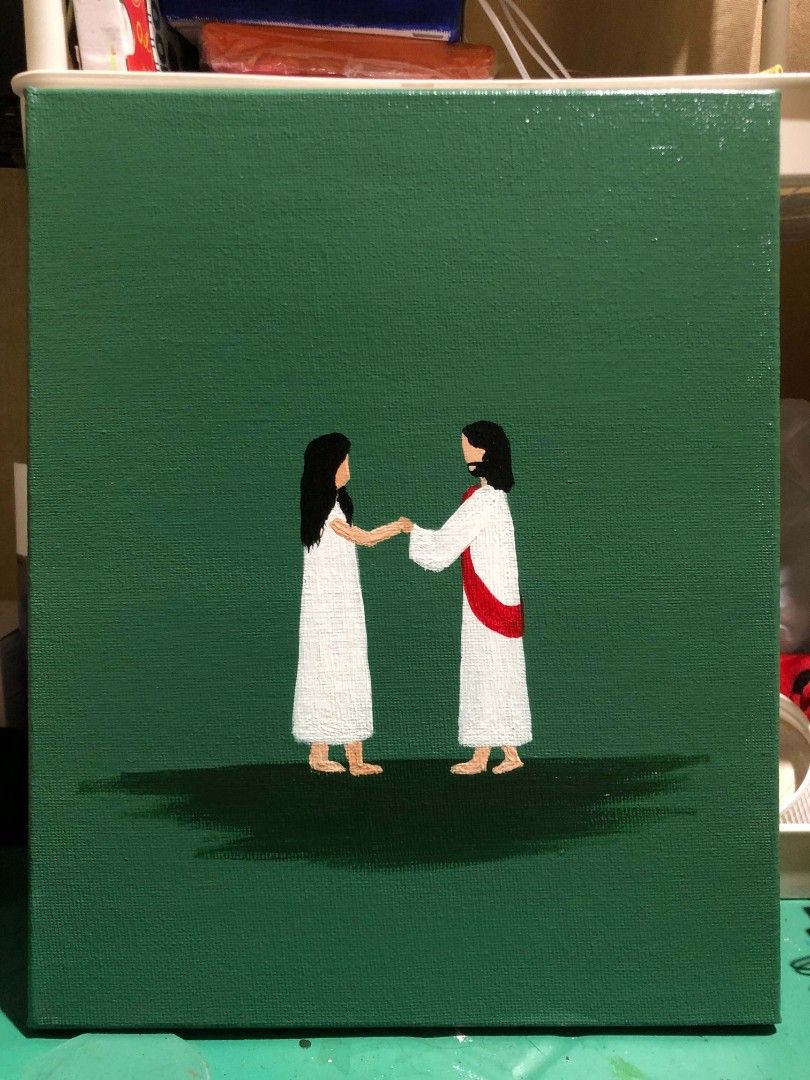 NEW ORIGINAL ACRYLIC PAINTING (Category: Art & Prints) located in Laoag. Submitted by flower_muse (Listing ID 1468687637, Image 2). Description: FRAME IS NOT INCLUDED.