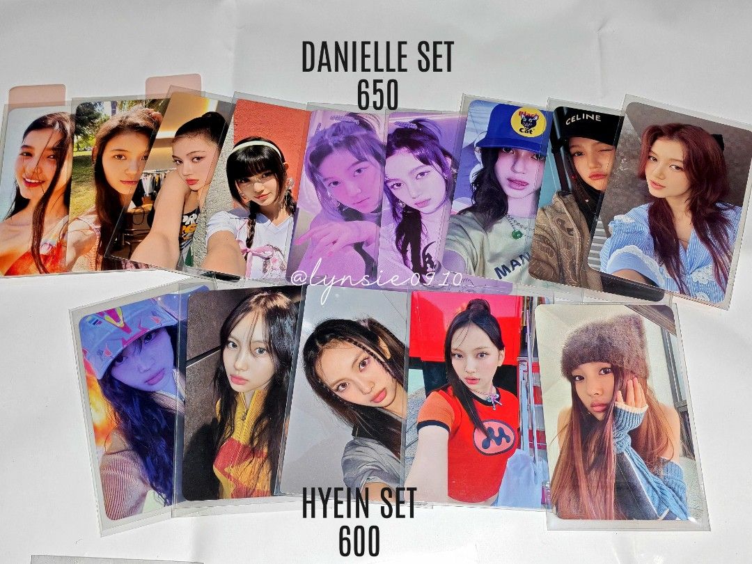 Newjeans pc (Category: K-Wave Merchandise) located in Manila. Submitted by lynsie0910 (Listing ID 1468574024, Image 1). Description: ❲ wts / lfb ❳ ONHAND ⌜#lynsiesells⌟ read: lynsiecart00.carrd.co ╰ ⊹ newjeans photocards set ⊹ ₱rice in pics +sf ⊹ mod: j&t ⊹ dop: PAYO or 1 WEEK /1 MONTH DOP w 50% dp nrdp x no cancellations reply/dm mine.