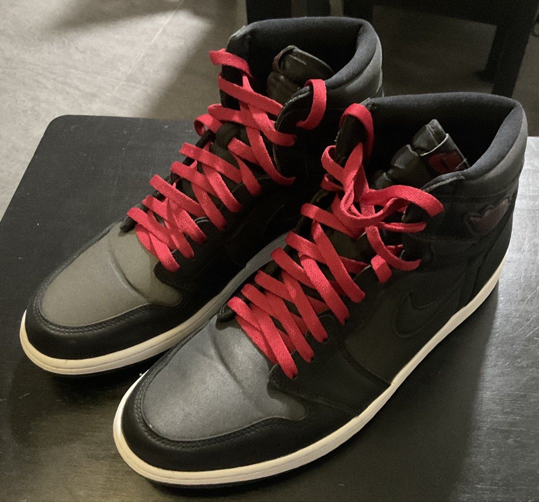 Nike Air Jordan 1 High Black Red (Category: Sneakers) located in Bacoor. Submitted by alvinmc14 (Listing ID 1468566898, Image 1). Description: - Condition: Used but but still in good condition, with very minor seps - 100% authentic, buy with confidence - Open for meet-ups - Shipping c/o buyer - PM for details!.