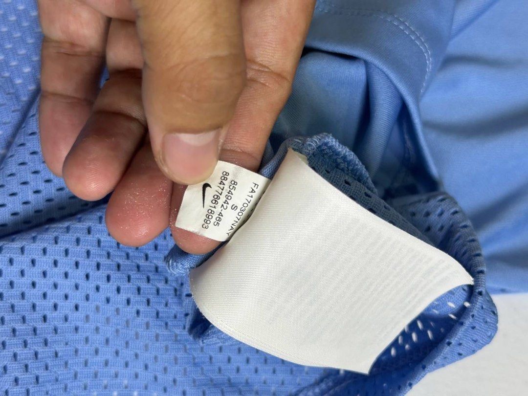 NIKE DRI FIT RUNNING BLUE (Category: Activewear) located in Tacloban City. Submitted by coachfinds (Listing ID 1468597896, Image 3). Description: NIKE DRI FIT RUNNING BLUE SMALL W 19.5 X L 22-25 COLOR RATE: 9/10 CONDITION: 9/10 MINE: 449.