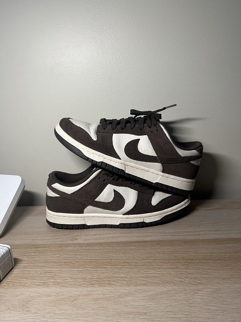 Nike Dunk Low Cacao Wow (Category: Sneakers) located in Manila. Submitted by wanyu1u (Listing ID 1468582864, Image 2). Description: Nike Dunk Cacao Wow 8.5 mens US / 7.5 womens US Used 2x only. Very minimal signs of wear. Comes with box and papers Shipping from Cainta / Alabang Las Piñas. Buyer shoulders sf .