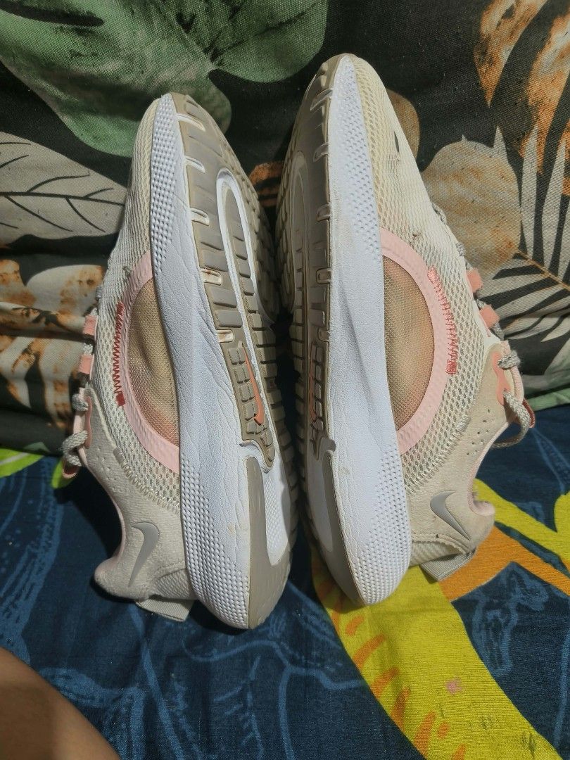 Nike Escaper Running Shoes Size US 6.5 (Category: Sneakers) located in Manila. Submitted by kiyanna.preloved (Listing ID 1468570831, Image 2). Description: - Brand/Model: Nike Escaper running shoes - Colorway: Pink and white with thick grey laces - Size: US 6.5 / EUR 37.5 / 23.5cm - Style Code: DJ9976-002 - Material/Design: Breathable mesh upper and durable rubber outsole with orange Nike swoosh detail on the bottom - Condition: Great everyday tr