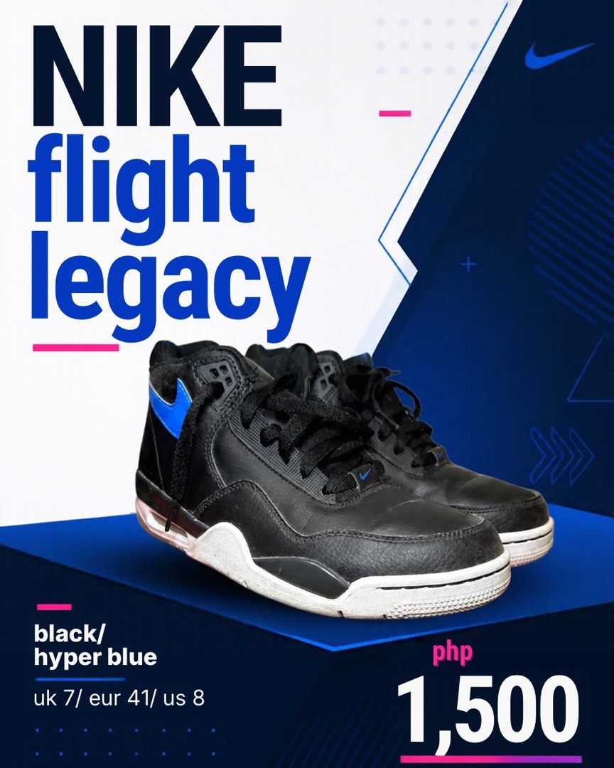 Nike Flight Legacy (Category: Casual Shoes) located in Mabalacat. Submitted by madsnicdao (Listing ID 1468582509, Image 1). Description: .