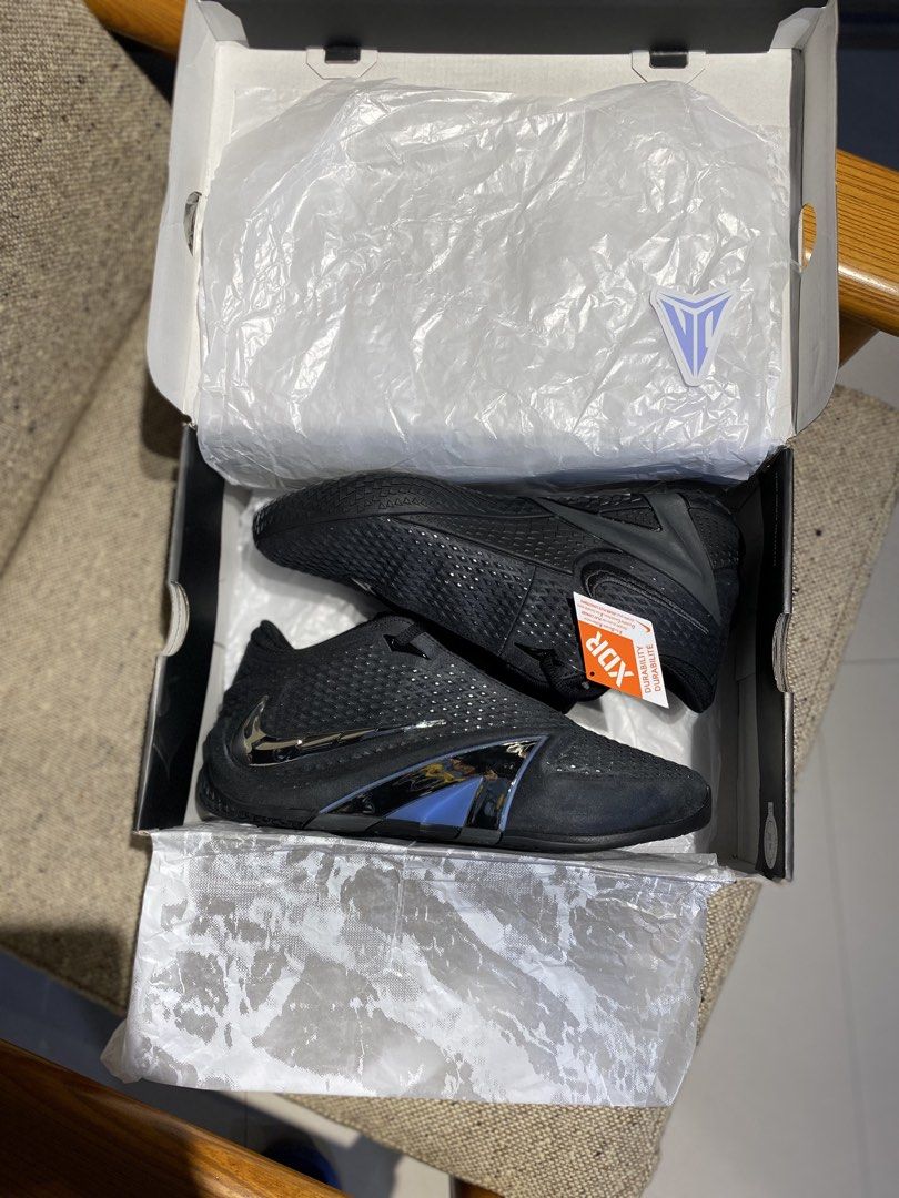 Nike Ja 4 Dark Mode - 9.5mens (Category: Sneakers) located in Baguio. Submitted by emmjayysneakerhub (Listing ID 1468525761, Image 1). Description: Nike Ja 4 “Dark Mode” Size: 9.5mens Brandnew Pair💯 Complete With OG Box / Papers / Inserts / Sticker Local Release Below SRP Price: 6500 Only 📍 Baguio City Shipping nationwide 🚚 FB/IG: Shupatu, jayy.sneaker Dm Us To COP The Pair🤝.