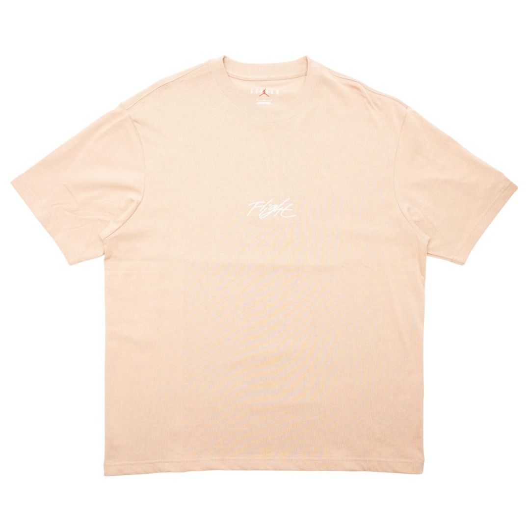 Nike Jordan Flight Essentials Embroidered T-Shirt (Category: Tshirts & Polo Shirts ) located in Caloocan City. Submitted by tlgroove (Listing ID 1468517097, Image 1). Description: (Style Code: DA9889-245 / DA9890-245) Featured in the "Hemp / Sail" colorway Excellent condition (Cut wash tag) Color rate: 9.5/10 Dimes: 23 x 29 Best fit: XL Product Specifications • Design Features: A minimal design highlighted by a clean, white script-style "Flight" 