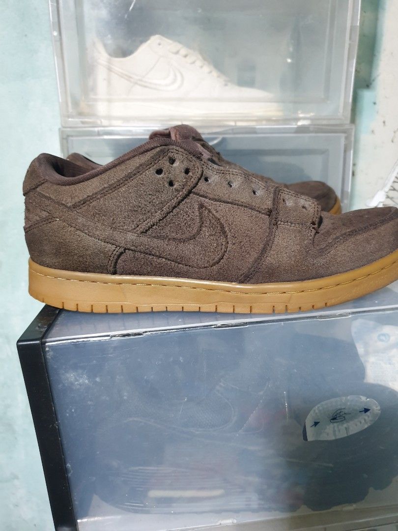 Nike SB dunk low Premium Big foot (Category: Sneakers) located in Las Pinas. Submitted by luciprens (Listing ID 1468672176, Image 1). Description: For sale my personal pair Rare Nike SB dunk low Premium Big foot. size: 8us/26cm/41euro pero fit sa 7.5us/40.5euro. without box without og lace minimal heel drags need restoration ng suede price:11k ( negotiable) for pick up only payment:G-Cash location: Aster St. TS Cruz Subdivision Almanza Dos Las Pi