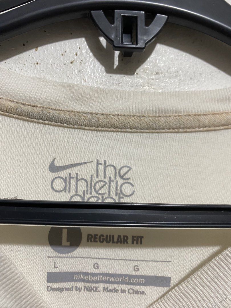 NIKE THE ATHLETIC DEPARTMENT SHIRT (Category: Tshirts & Polo Shirts ) located in Manila. Submitted by brndn.rgld (Listing ID 1468656762, Image 3). Description: 20 Width 29 Length Like new condition No issue Dm ur sure offer only.