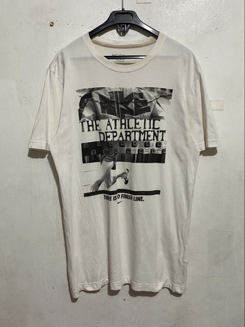 NIKE THE ATHLETIC DEPARTMENT SHIRT (Category: Tshirts & Polo Shirts ) located in Manila. Submitted by brndn.rgld (Listing ID 1468656762, Image 1). Description: 20 Width 29 Length Like new condition No issue Dm ur sure offer only.