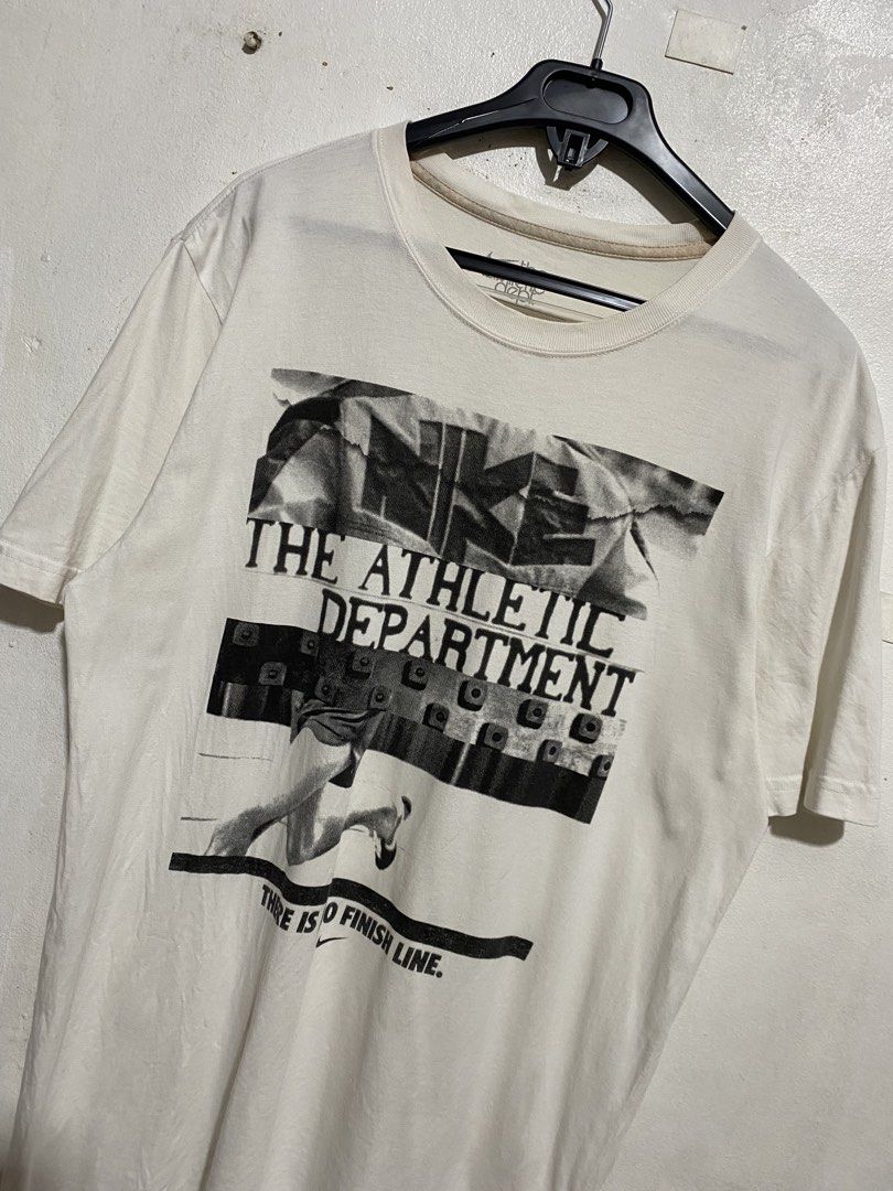 NIKE THE ATHLETIC DEPARTMENT SHIRT (Category: Tshirts & Polo Shirts ) located in Manila. Submitted by brndn.rgld (Listing ID 1468656762, Image 2). Description: 20 Width 29 Length Like new condition No issue Dm ur sure offer only.