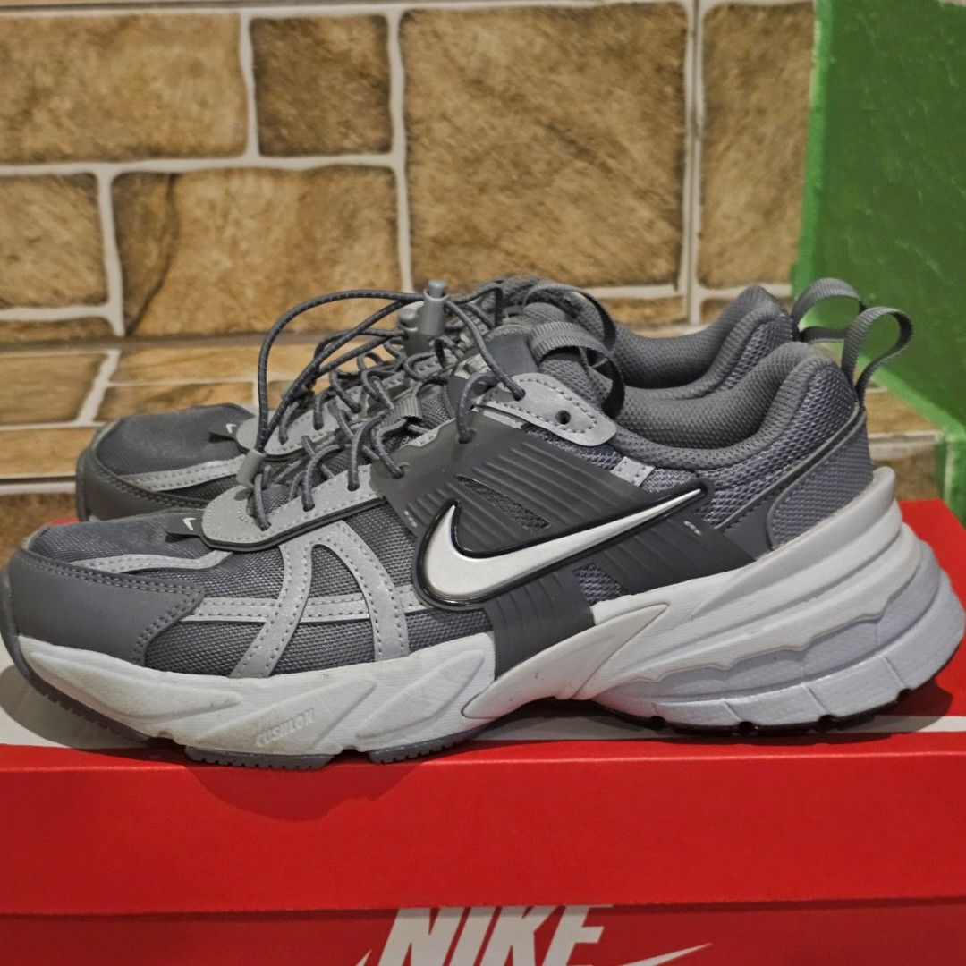 Nike V2K Run (Category: Sneakers) located in Cavite. Submitted by jmstuff__ (Listing ID 1468614778, Image 3). Description: Model: Nike V2K Run Colorway: Cool Grey/Wolf Grey/Photon Dust/Metallic Silver Size: US 7 | 24cm Condition: Used for 3x only. See all pics to see the condition of the shoes Other info: Bought from Nike App last June 2026.