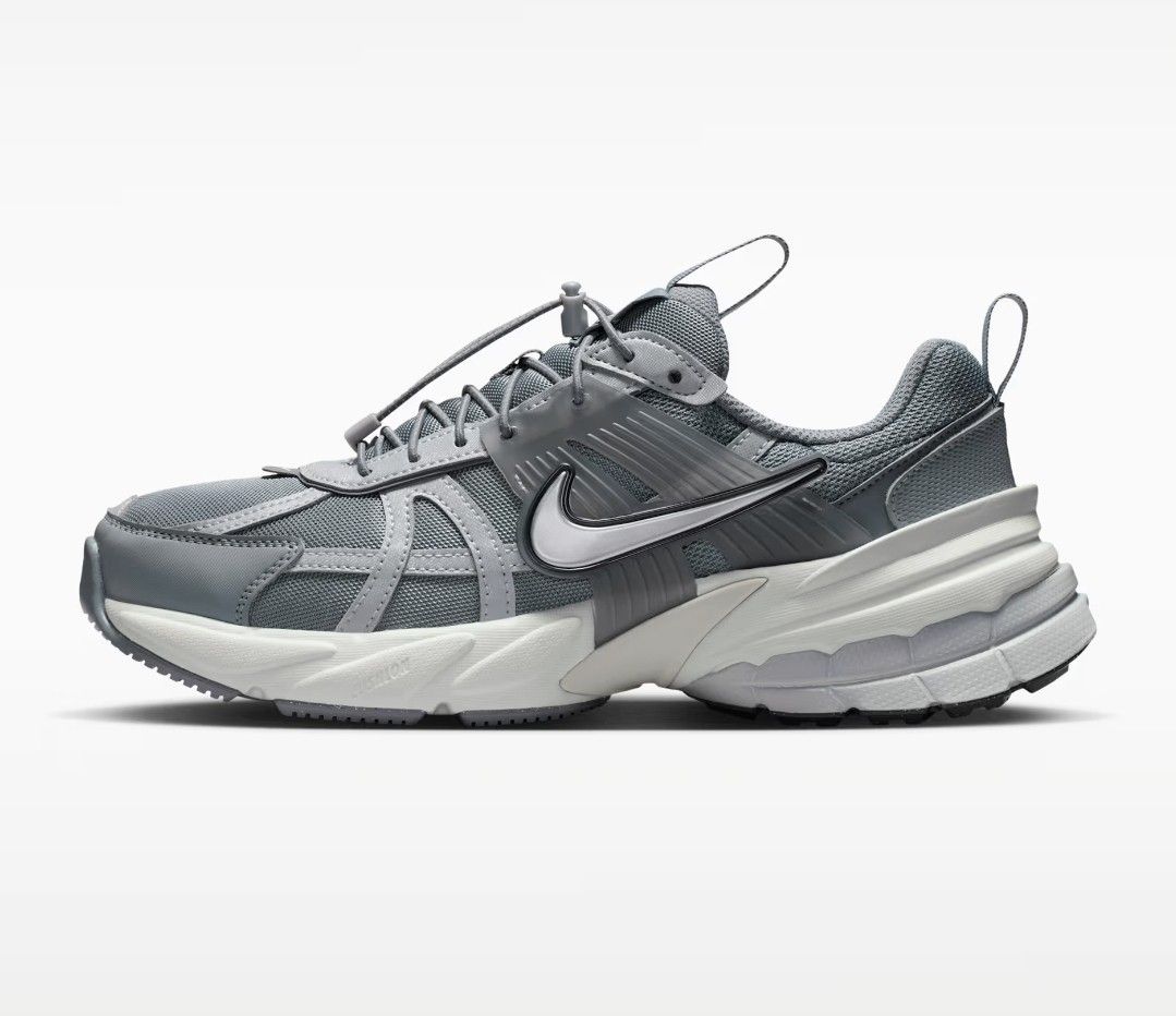 Nike V2K Run (Category: Sneakers) located in Cavite. Submitted by jmstuff__ (Listing ID 1468614778, Image 1). Description: Model: Nike V2K Run Colorway: Cool Grey/Wolf Grey/Photon Dust/Metallic Silver Size: US 7 | 24cm Condition: Used for 3x only. See all pics to see the condition of the shoes Other info: Bought from Nike App last June 2026.
