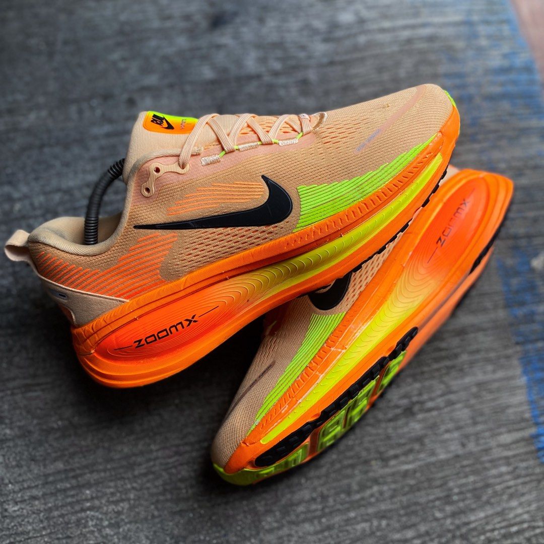Nike Zoom Vomero 18 (Category: Sneakers) located in Manila. Submitted by toasty.soles (Listing ID 1468589445, Image 3). Description: NIKE ZOOM VOMERO 18 “ORANGE CHALK” Size 10us MENS/28cm USED IN EXCLLENT CONDITION Legit x Original 💯 2999Php Only‼️ PRELOVED PAIRS | MANAGE YOUR EXPECTATIONS PRELOVED PAIRS MAY HAVE MINOR FLAWS Mode of payment: Gcash / Cash / Maribank Courier: Jrs Express | Lalamove Lalamove available within Ncr only 📍SAN ANDRES M