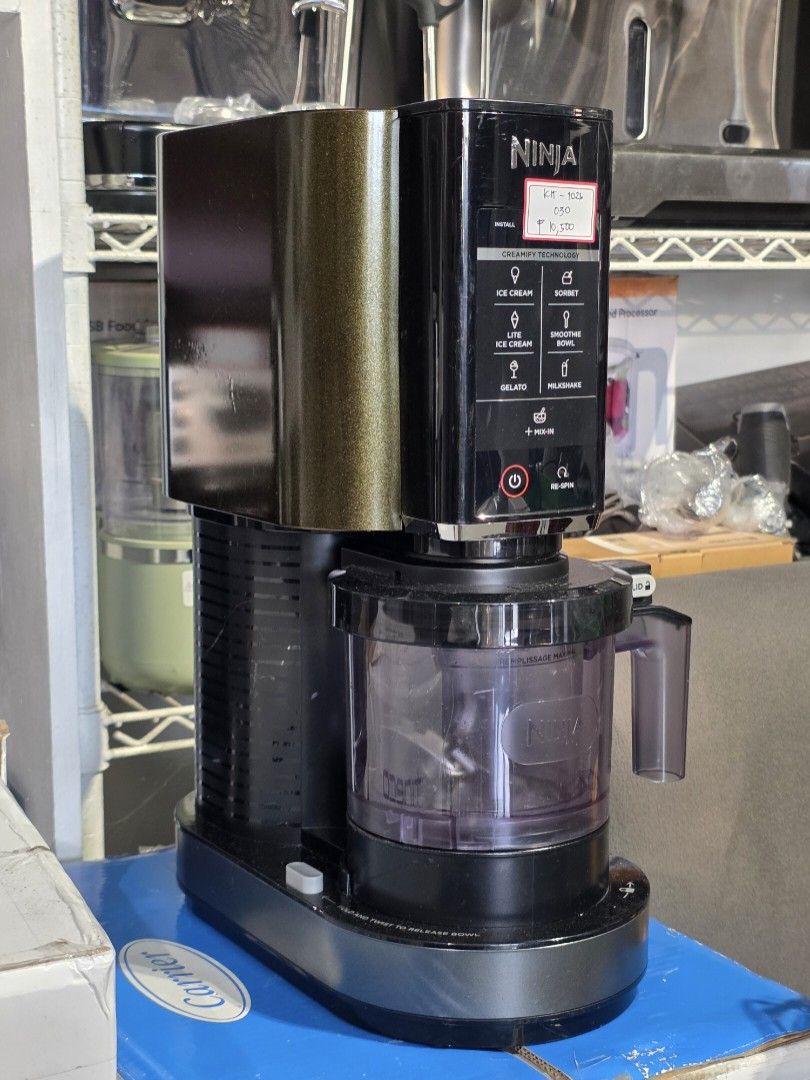 NINJA ICE CREAM MAKER (Category: Ice-cream Makers) located in Bulacan. Submitted by iamvanillapeach (Listing ID 1468585348, Image 1). Description: In very good condition. No issue with service warranty 📩.