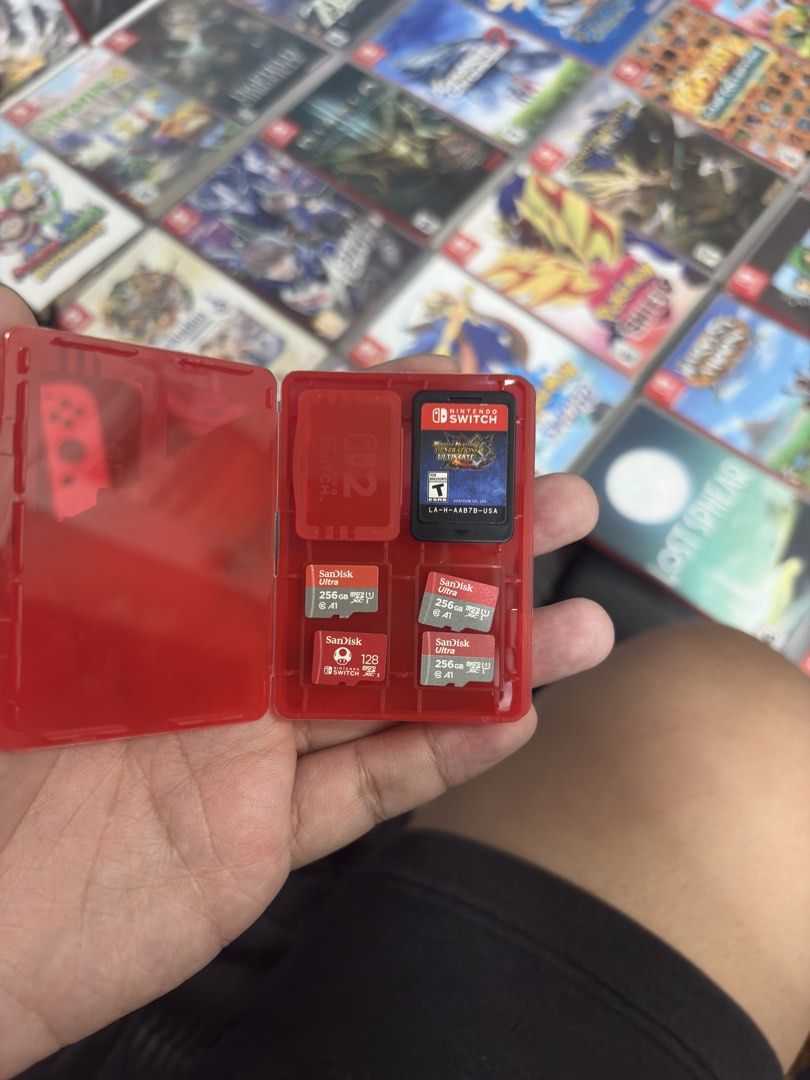 Nintendo Switch Games, Memory cards & Joycon (Category: Nintendo) located in Cavite. Submitted by xsavier88 (Listing ID 1468550819, Image 3). Description: 🌟For sale! Nintendo Switch 1 & 2 Games & Accessories 🌟Accessories: Sandisk A1 Ultra 256GB Memory Card - 2,200 Sandisk A1 Ultra 128GB Memory Card - 1,200 Pastel Pink Nintendo Switch Joycons with straps - 2,500 🌟Nintendo Switch 2 Games: Madden 26 - 2,500 Wild Hearts S - 1,500 Dynasty Warriors 