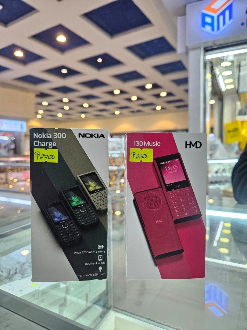 Nokia 130/Nokia 300 Brandnew (Category: Early Generation Mobile Phones) located in San Juan City. Submitted by rjean02 (Listing ID 1468515785, Image 1). Description: Brandnew sealed original.