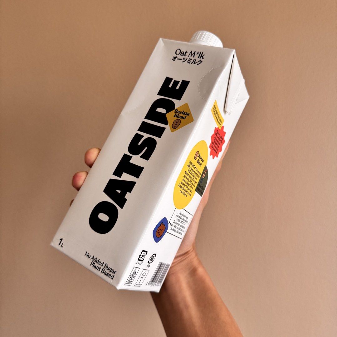 Oatside Barista Blend 1L (Category: Beverages) located in Davao. Submitted by silverearth_3394b2 (Listing ID 1468654228, Image 1). Description: Oatside Barista Blend 1L (Indonesia🇮🇩) • 1 pc – ₱150 • 1 case (6 pcs) – ₱850 Best Before: 23 June 2027 Oatside Barista Blend 1L (Thailand🇹🇭) • 1 pc – ₱140 • 1 case (6 pcs) – ₱840 Best Before: 04 May 2027 First come first served! 📍 MEETUP Outside Starbucks Abreeza Mon–Sat • 1–6 PM Please schedule at l