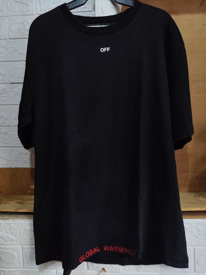 Off white (Category: Tshirts & Polo Shirts ) located in Kabacan. Submitted by thriftpingts (Listing ID 1468514857, Image 1). Description: OFf white cherry blossom Condition: 9.8/10 Color rate : 9.8/10 W: 22 L: 28 Washtags: ✅ Issue: X.