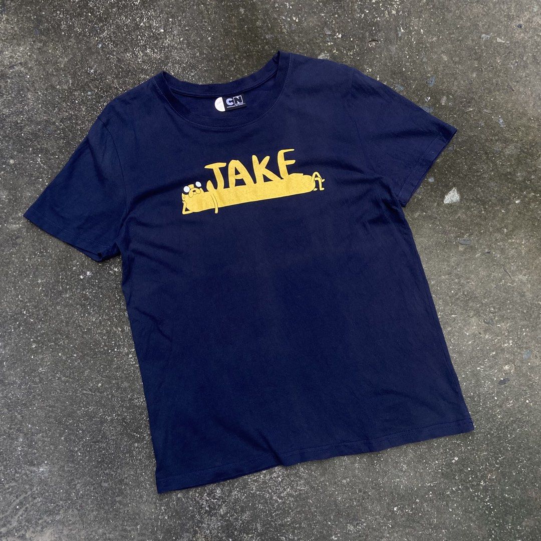 Official CN Adventure Time Jake Graphic Tee (Category: Tshirts & Polo Shirts ) located in Angeles City. Submitted by eriellynnthrifts (Listing ID 1468630229, Image 1). Description: 20x27 M on tag Good Condition. See photo for details 350 Angeles City Pampanga.
