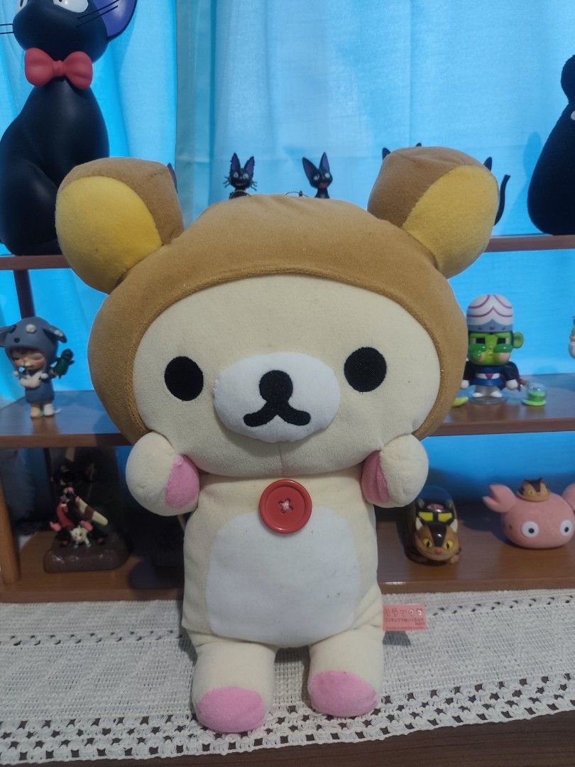 Official Rilakkuma Kori Plush (Category: Plushies & Soft Toys) located in Dapitan. Submitted by ghibli_dreams (Listing ID 1468504159, Image 1). Description: Official Rilakkuma Kori Plush. with clear etiketa. MOP - Gcash (prio payo) 📍Dapitan City.