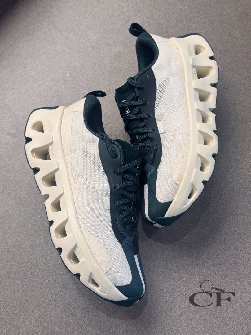 On Cloudswift K-Tech 1 ‘Canvas Spirulina’ (Category: Sneakers) located in Manila. Submitted by collectorfinds (Listing ID 1468593116, Image 3). Description: “EARTH TONES. ELEVATED MOTION.”🌿⚡ On Cloudswift K-Tech 1 ‘Canvas Spirulina’ Women’s US Size 7 ❌ Before ₱ 28,895 ✅ NOW ₱ 11,895 ONLY 📩 PM us to purchase 📍2nd Floor, 317 Fernando Poe Jr Ave . Quezon City. Right above Yamaha near LRT 1 - Roosevelt Station. 📈 Prices subject to change without 