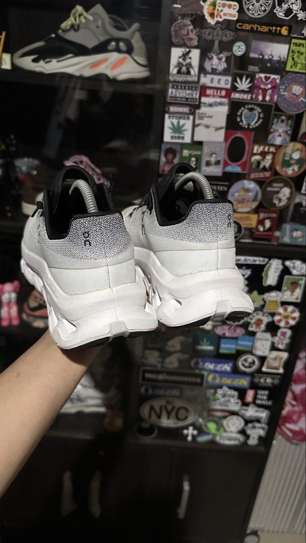 On Cloudtilt (Category: Sneakers) located in Manila. Submitted by 1428.collective (Listing ID 1468656388, Image 2). Description: On CloudTilt Black / Ivory 8.5US / 42EU Pair Only Excellent Condition 2,000 + SF 📍North Caloocan.